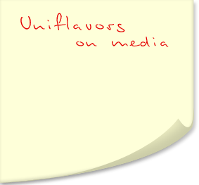 on media